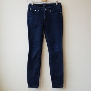APC Sz 25 Jean Moulant Raw Denim Skinny Jeans